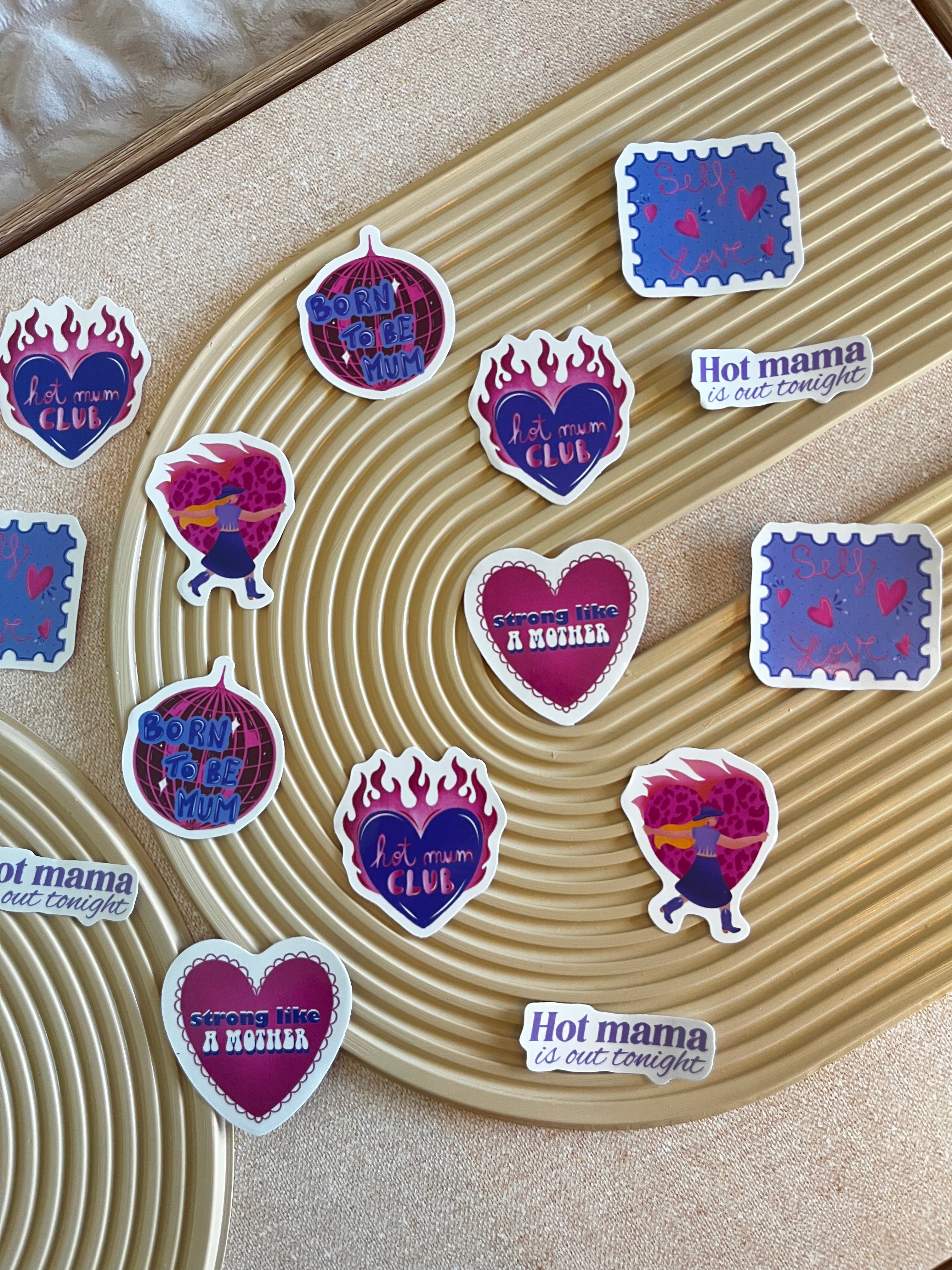 Pack de Stickers - Mum's Love