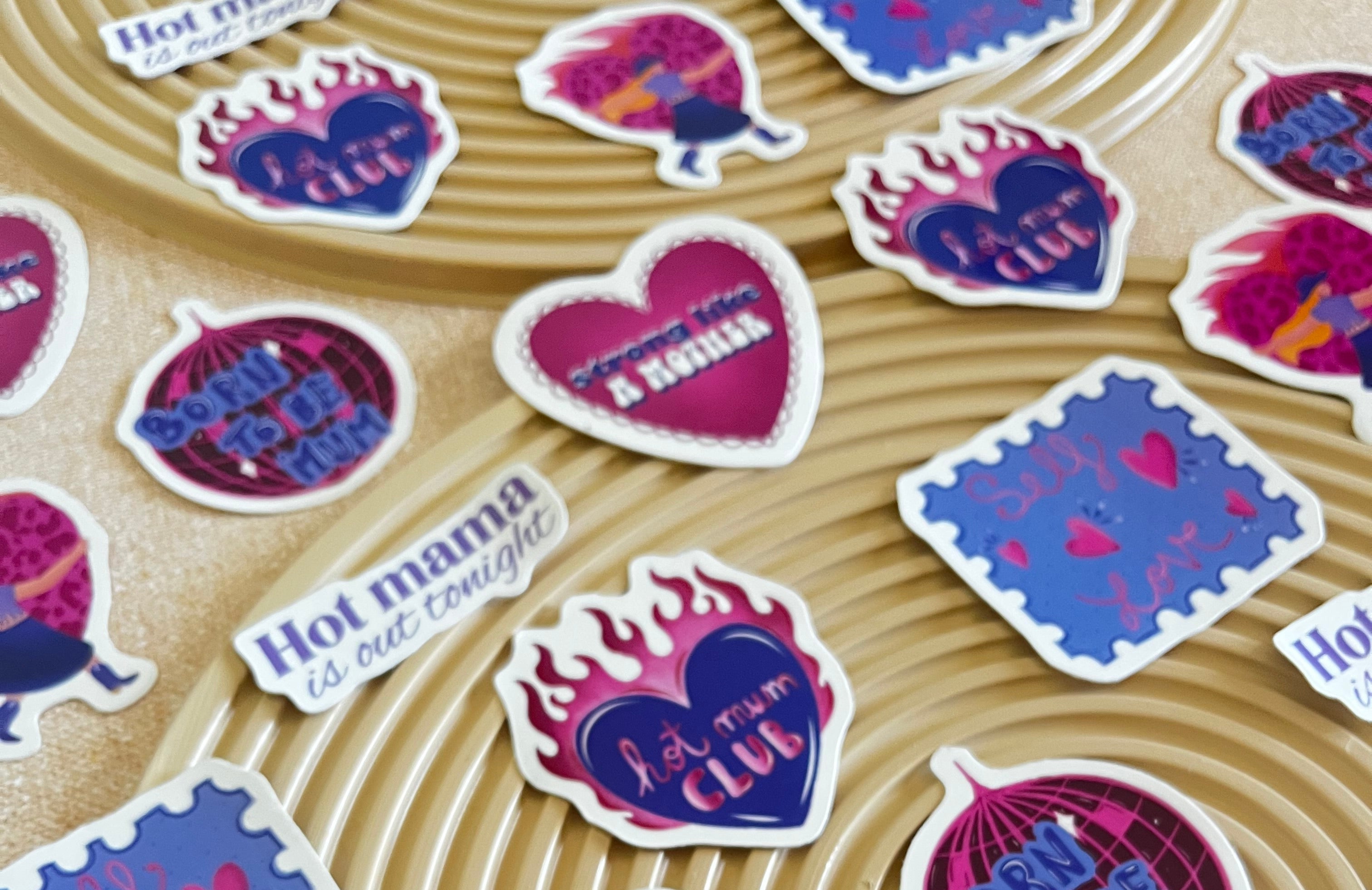 Pack de Stickers - Mum's Love