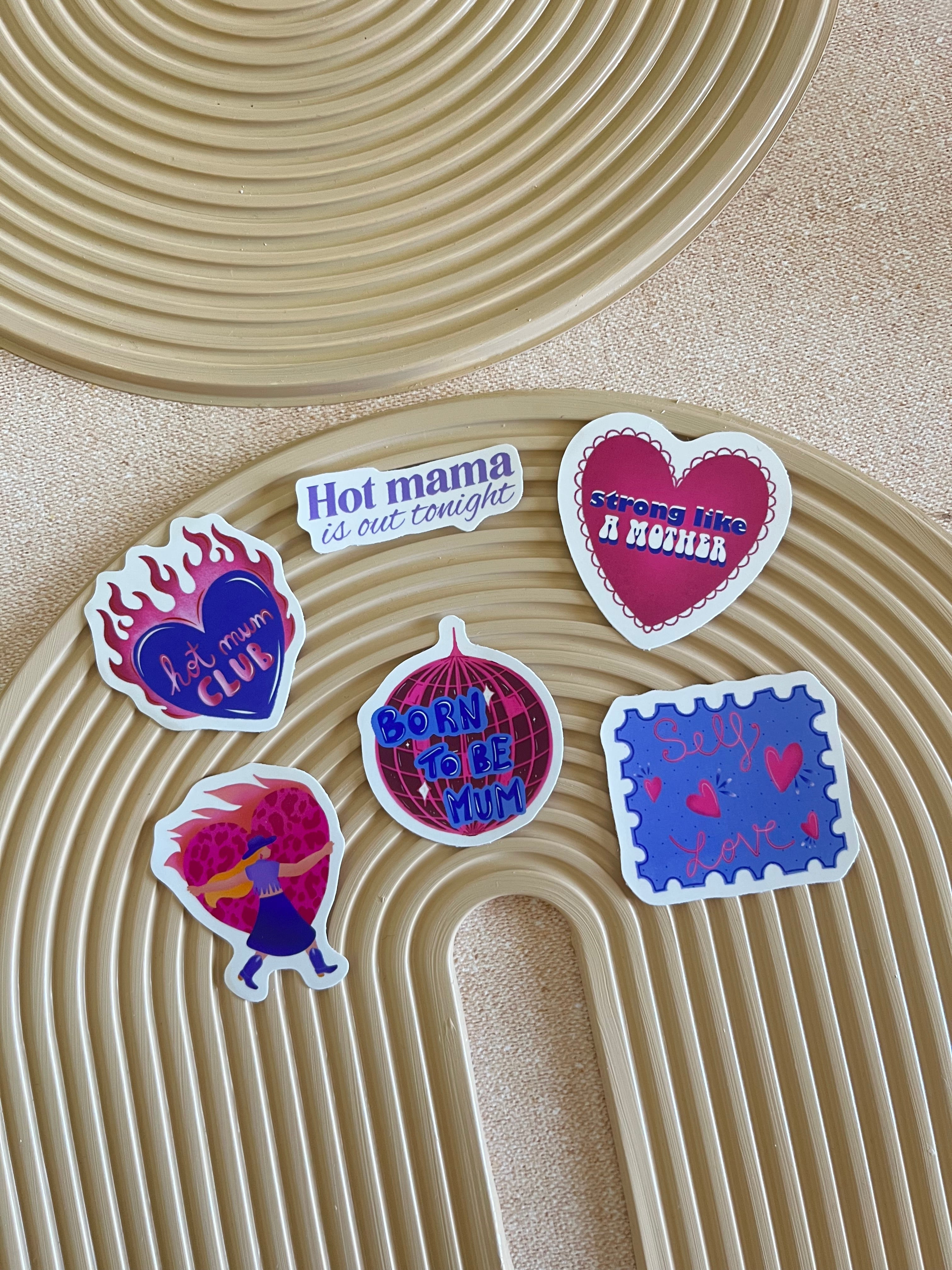 Pack de Stickers - Mum's Love
