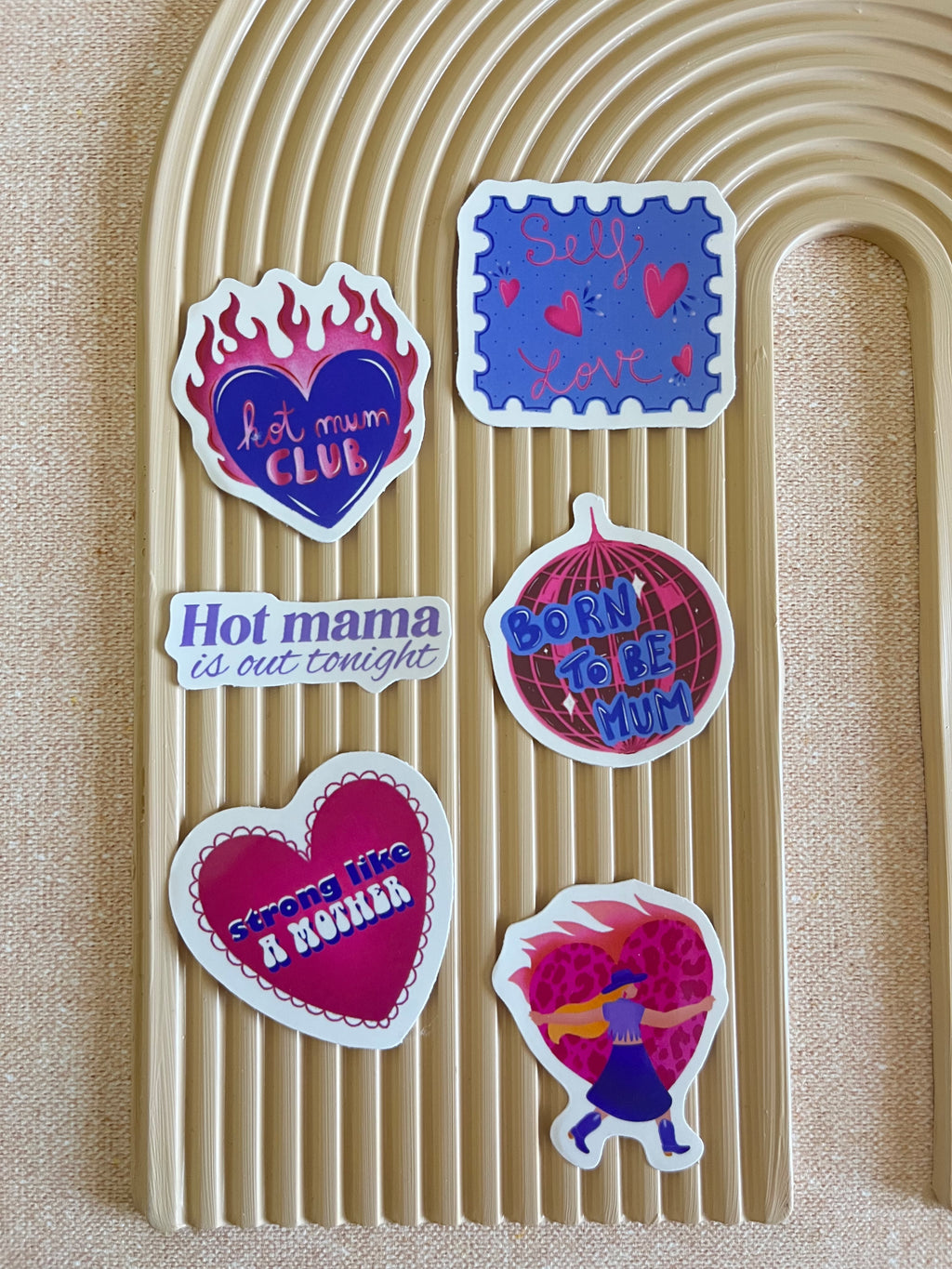 Pack de Stickers - Mum's Love