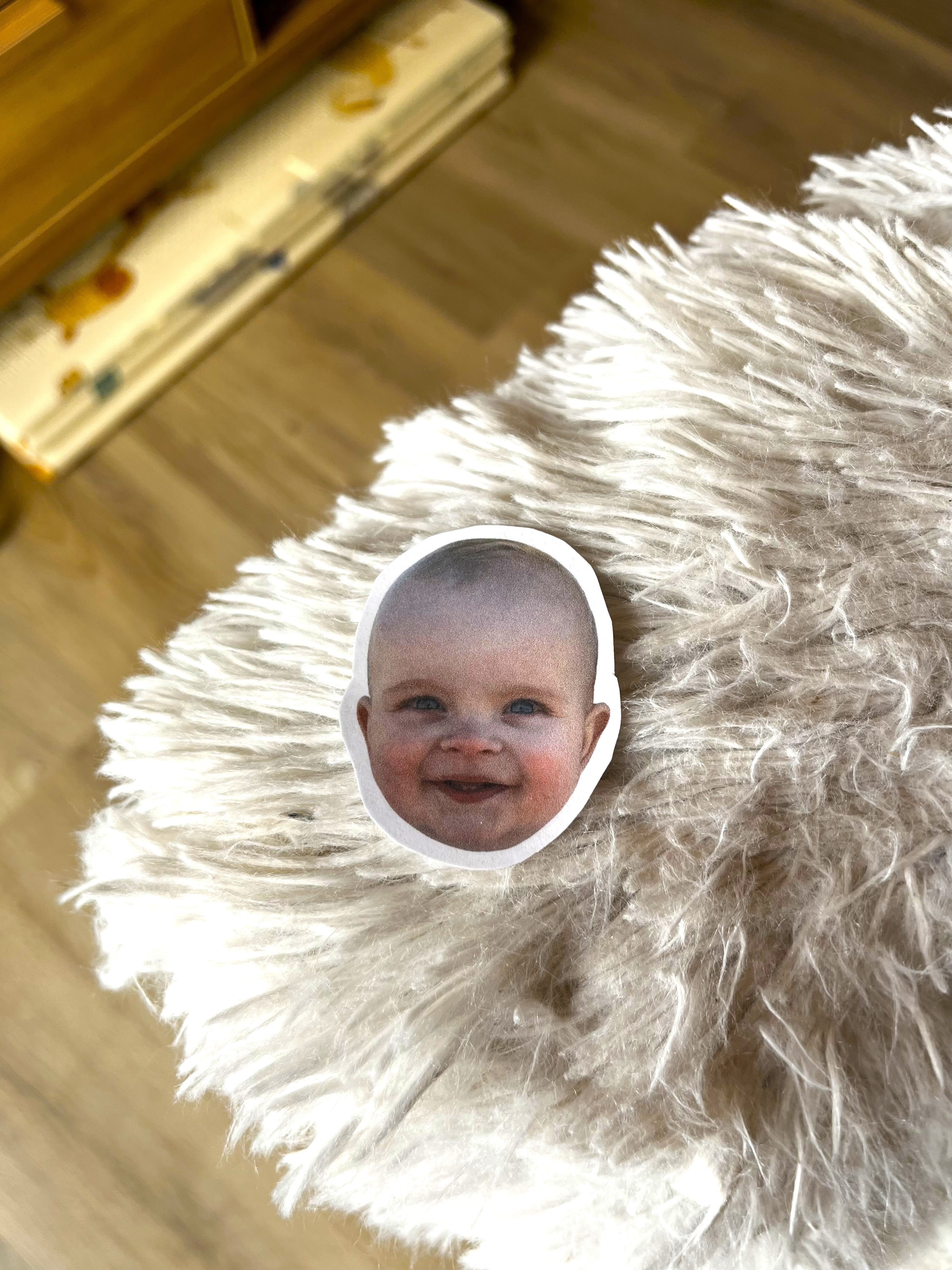 Stickers personnalisés - Tête de minus