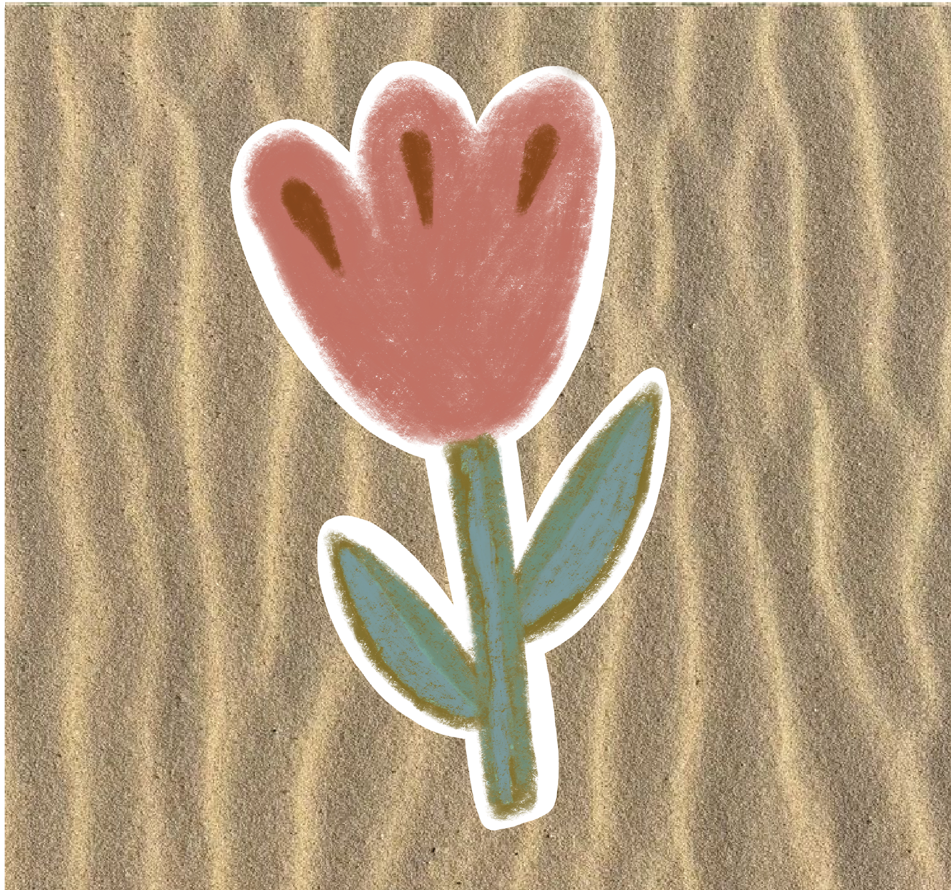 Stickers - Tulipe