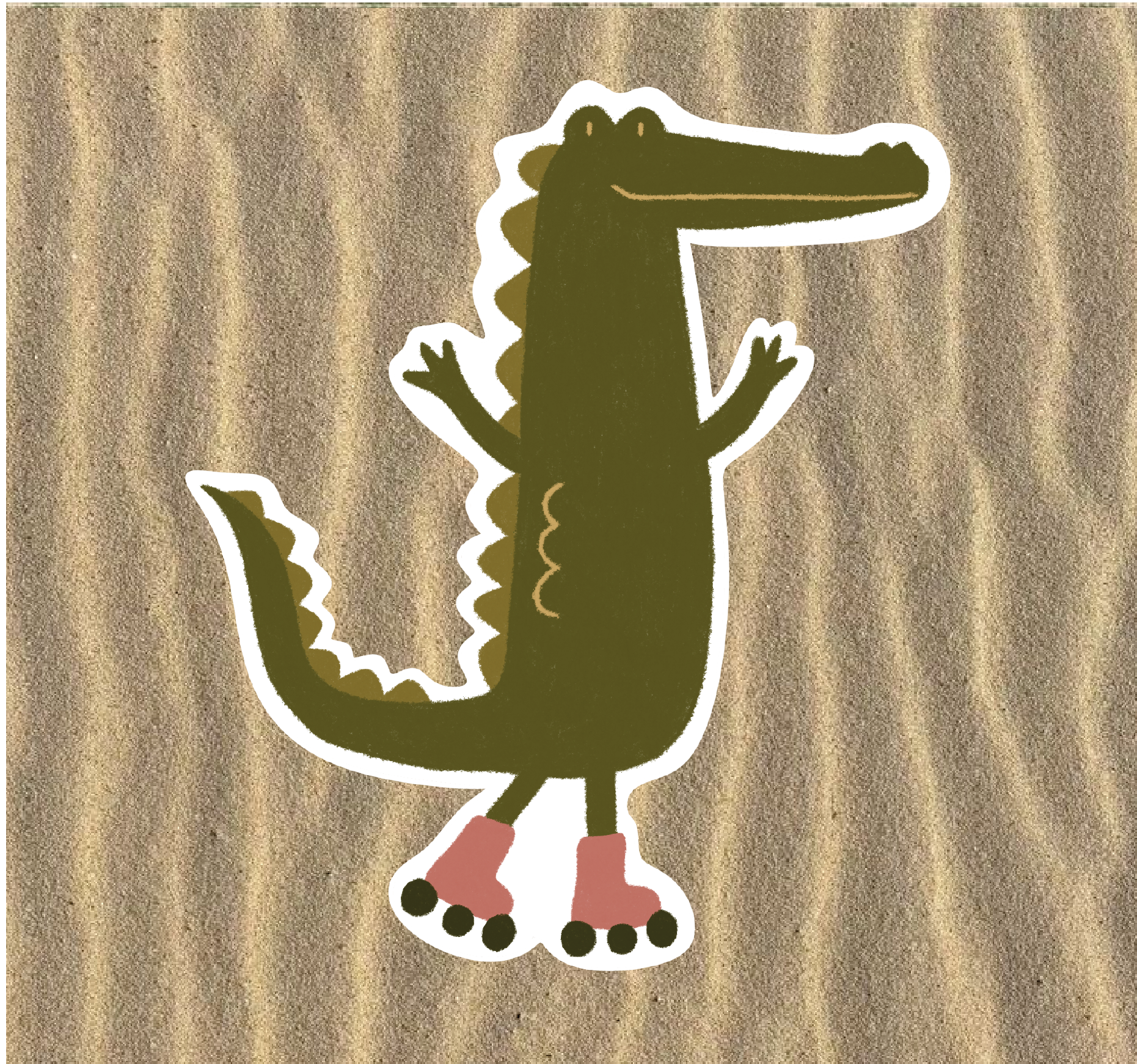 Stickers - Croco Rollers