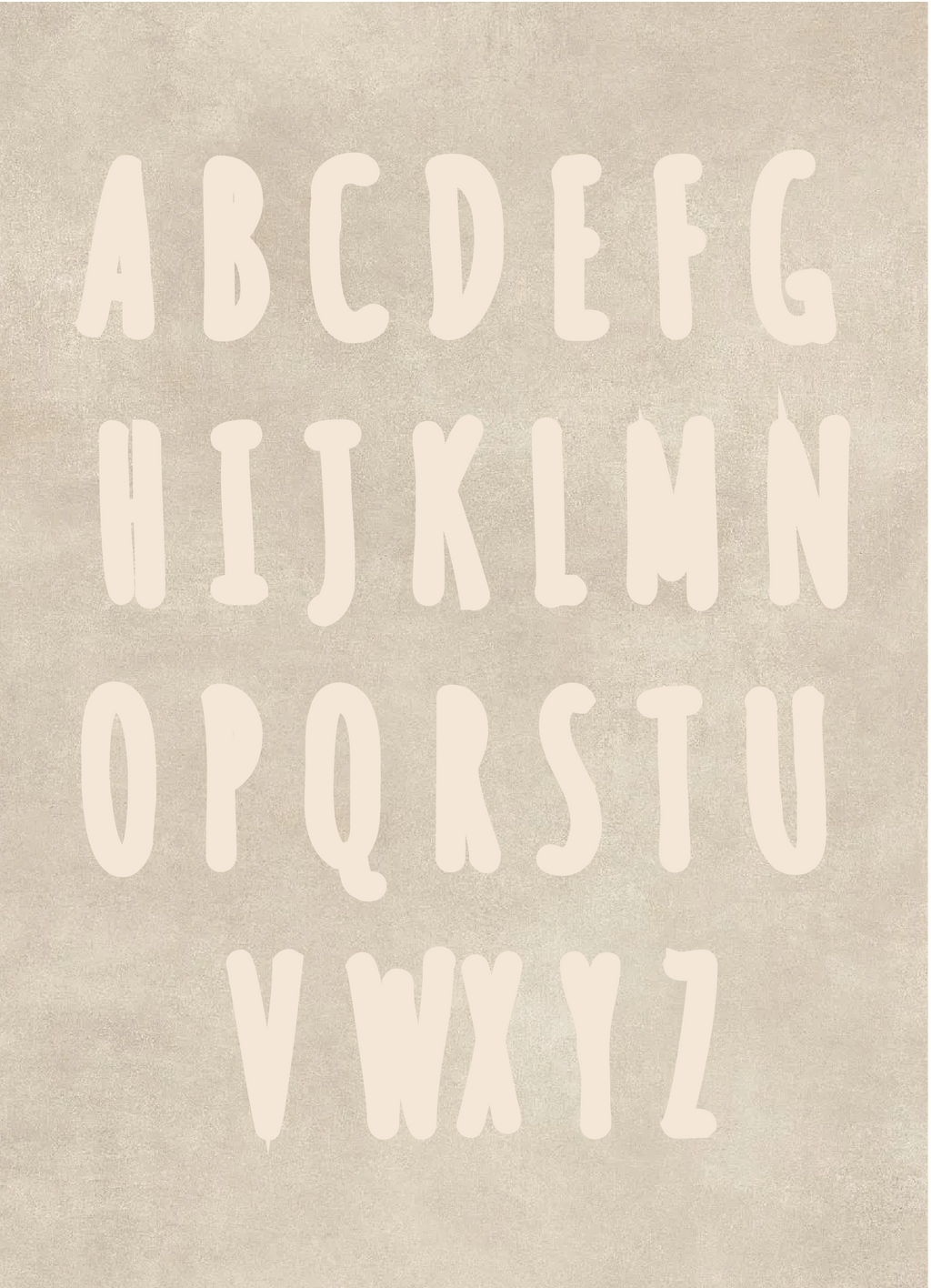 Affiche Prénom - Olive