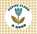 Autocollant voiture - Petite Fleur à bord