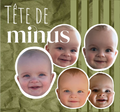 Stickers personnalisés - Tête de minus